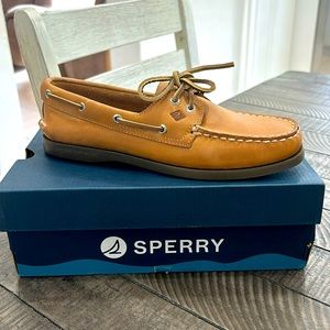 Sperry AUTHENTIC ORIGINAL Boat Shoes Sahara Leather | Style #9155240
